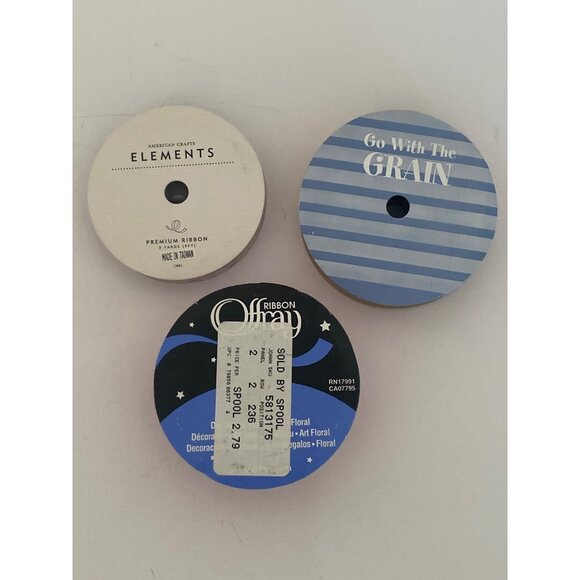 Sewing Supplies Buttons Ribbons Rick Rack Bias Tape Assorted Embellishment VTG - Picture 12 of 14